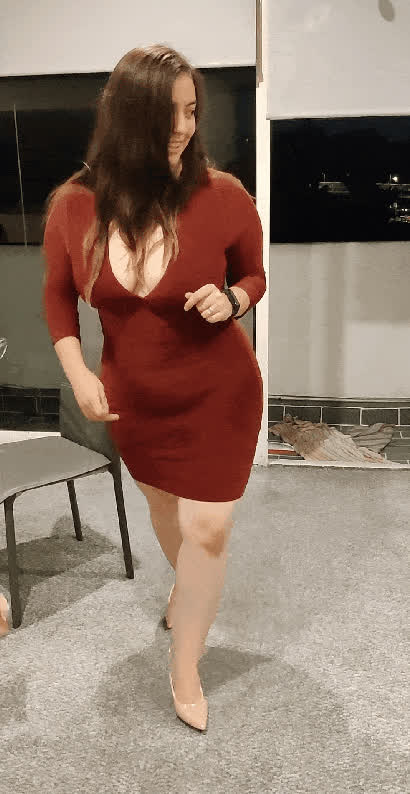 amateur ass big ass big tits chubby dancing dress latina tits gif