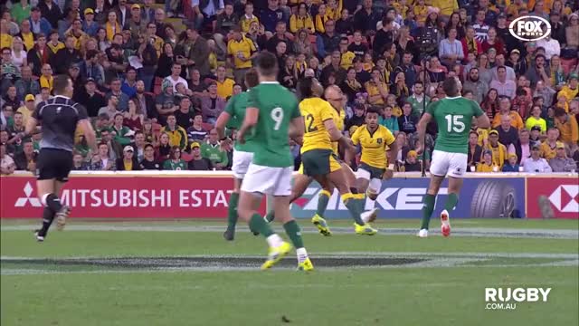Ireland stands by high ball defence