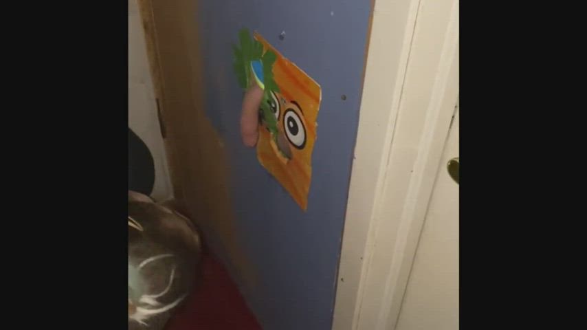 blowjob cuckold glory hole gif