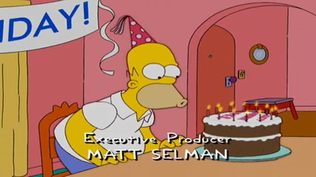 Homer's Birthday