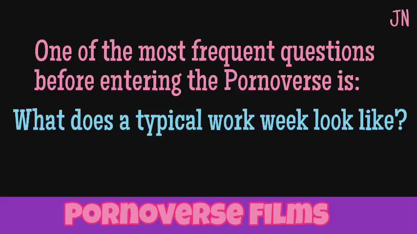 A week in the pornoverse