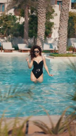 bikini swimming pool swimsuit gif