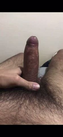 cum cumshot foreskin jerk off masturbating penis uncut gif