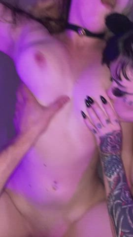 Loved licking my friends titties as they bounced 🤤😍 Our OF is half off and