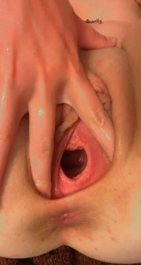 gape gaping pink pussy pussy spread legal-teens pussy-spreading gif