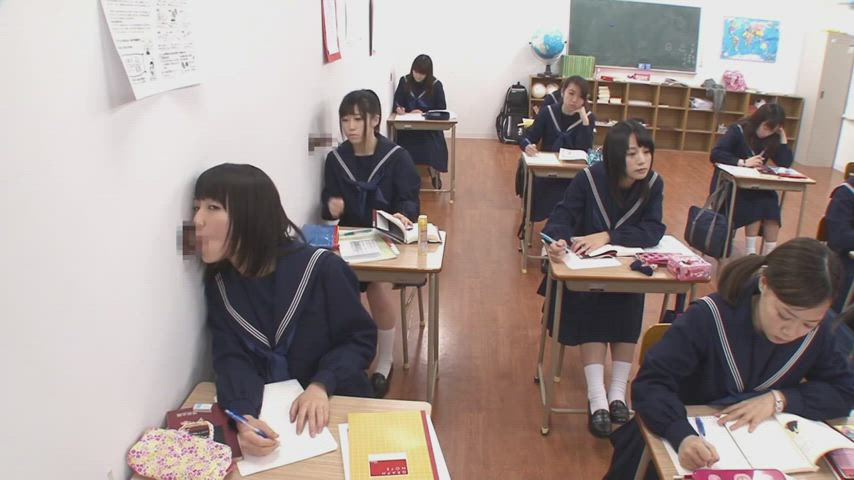 censored classroom glory hole jav japanese schoolgirl gif