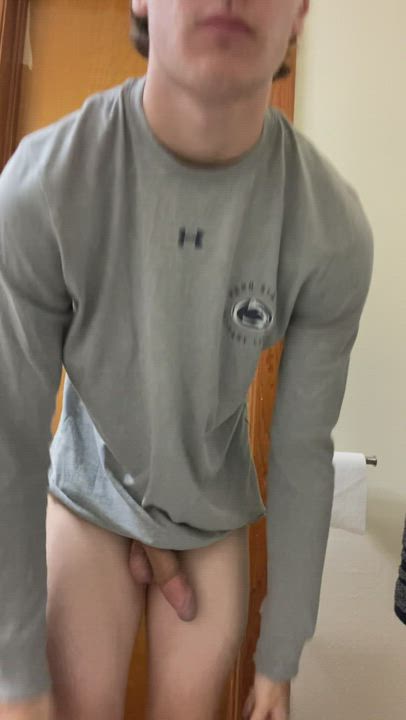 ever seen such a big cock on such a skinny guy?