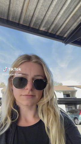 blonde camel toe tiktok gif