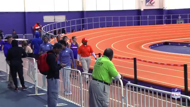 Clemson Orange and Purple Open Track and Field Women's Mile Event