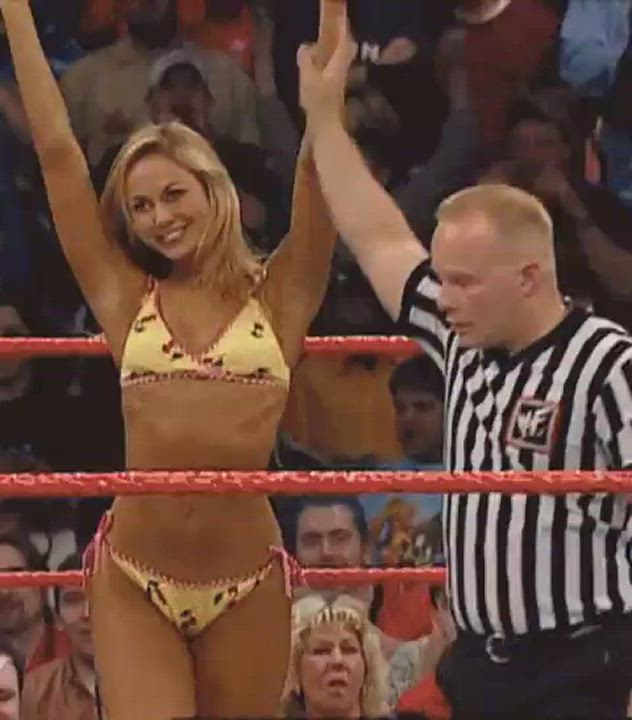Blonde Softcore Stacy Keibler gif