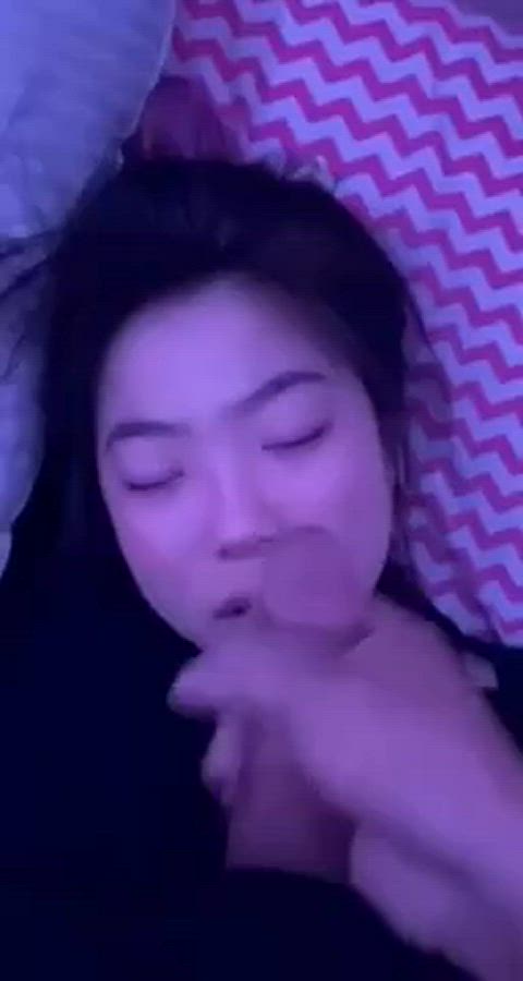 amateur asian cum cumshot cumshots facial homemade sleeping cumslut gif