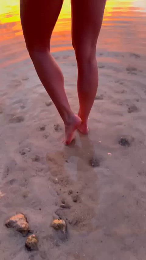 beach bikini shantel vansanten gif