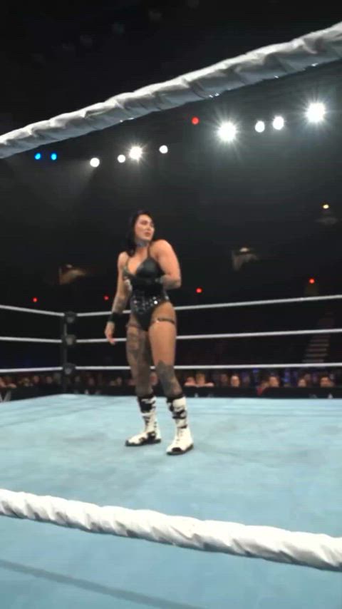 ass thong wrestling gif