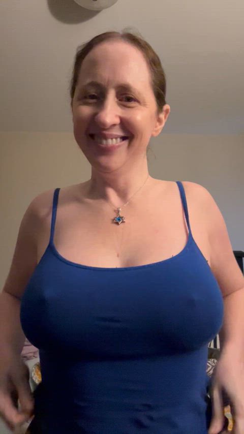 big tits sports bra undressing just-boobs gif