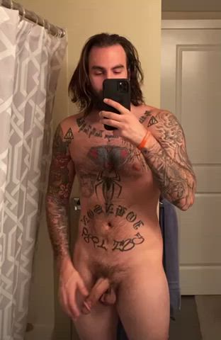 Daddy Jerk Off Tattoo gif