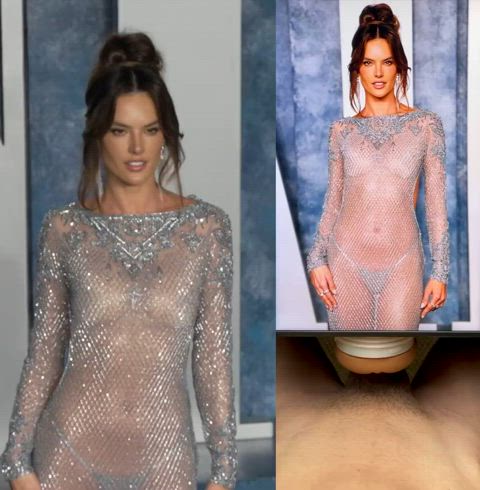 alessandra ambrosio celebrity fleshlight see through clothing tribute gif