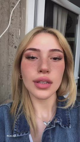 babe facial tiktok gif