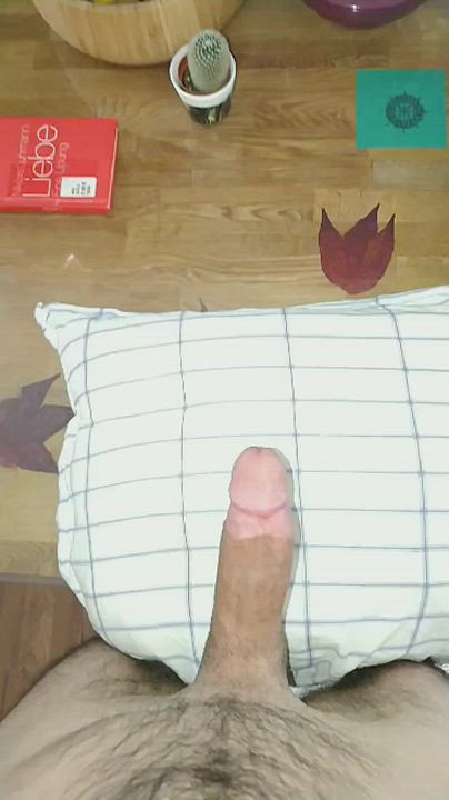 Amateur Big Dick Cock Penis Sex Toy Solo Thick Toy Turkish gif