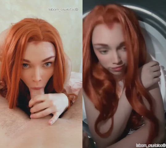 Slutty redhead loves to be fucked 👇