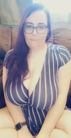 Glasses Huge Tits Nipple Piercing Tattoo Porn GIF by little_gaz