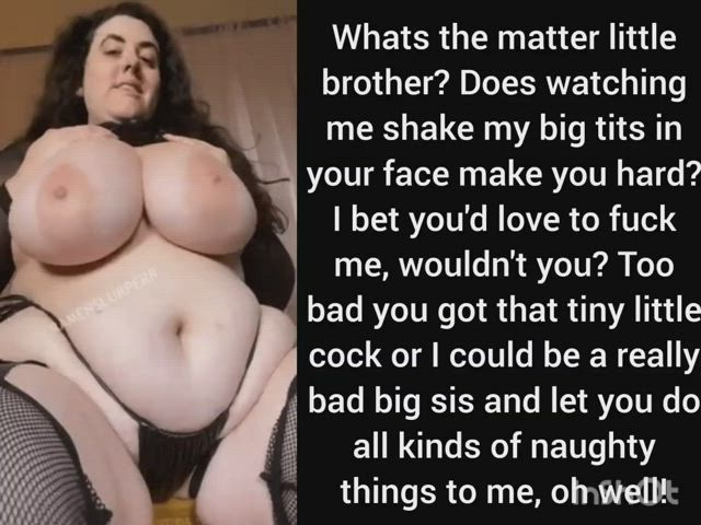 bbw big tits solo gif