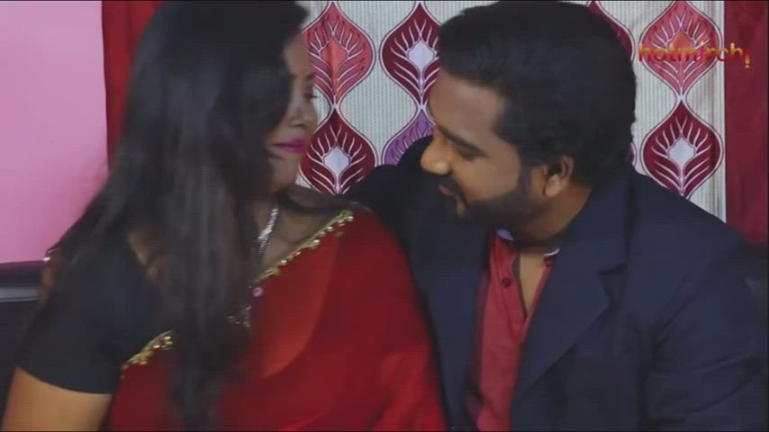 Bhabi Boobs Cheating Chubby Desi Hotwife Indian Kissing Lips Thick Wife gif