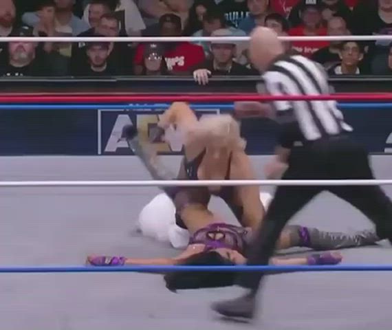 ass babe big tits blonde booty huge tits pawg thick tits wrestling gif