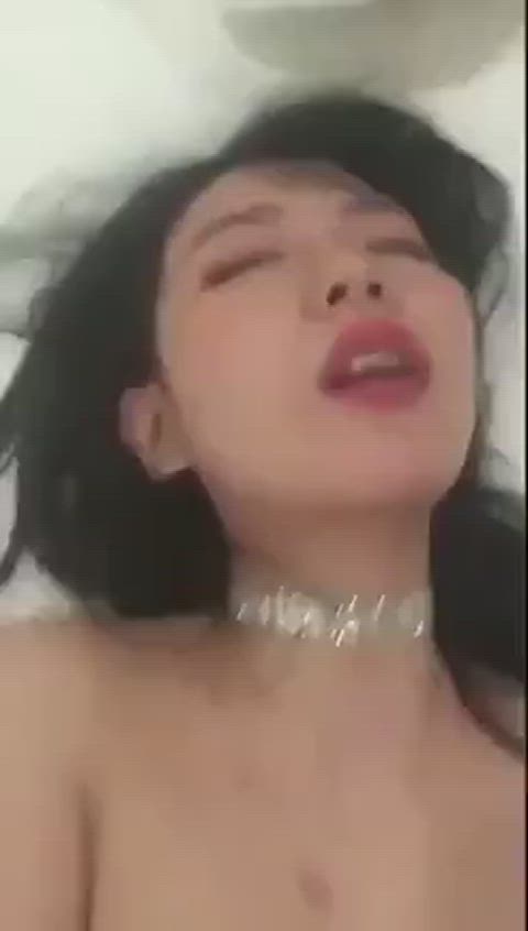 condom cute fucked hotel lipstick pov gif