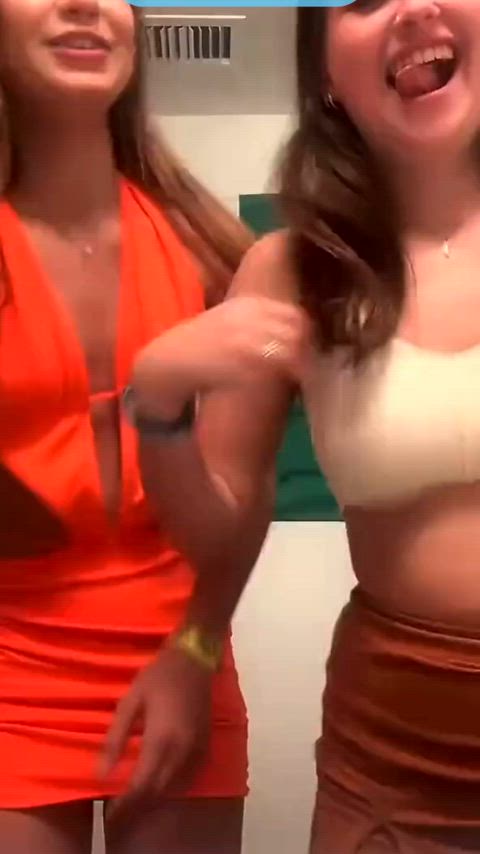 Candid Nipslip TikTok r/TikTits spicytiktokginger Porn GIF by voylive1