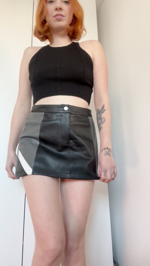 This skirt is so comfortable, I don't even plan on wearing panties