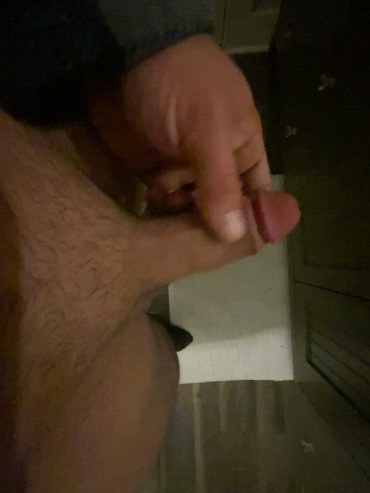 Cock Precum Solo gif