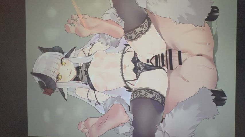 Amazon Position Anime Cum Fetish Hentai Tribute gif