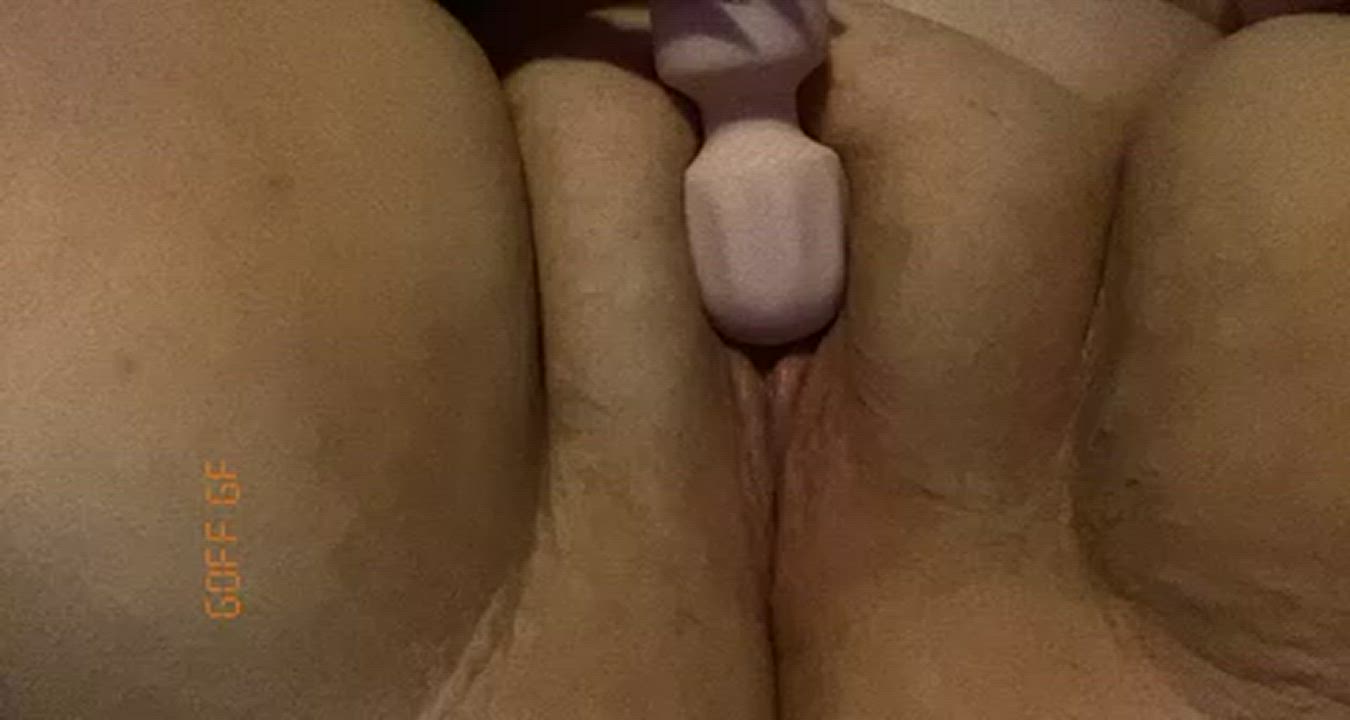 BBW Pussy SSBBW Vibrator gif