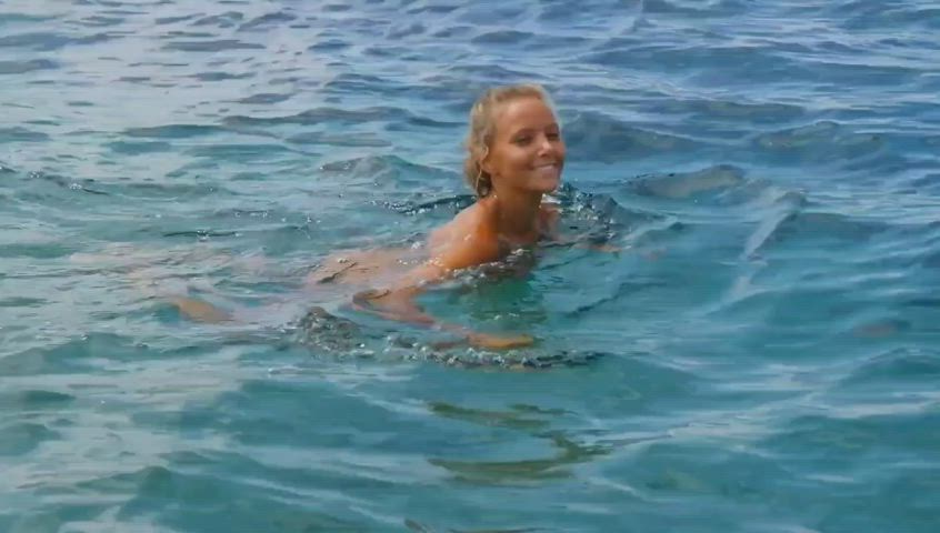 Beach Katya Clover Nudist Tanned gif