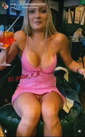 amateur babe big tits blonde boobs cute huge tits public pussy gif