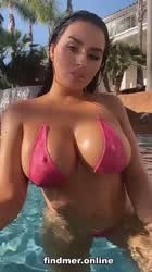 Amateur Big Tits Bikini Boobs Booty Bouncing Tits Brunette Busty Dancing Flashing