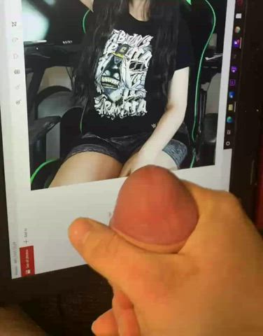 Cumming on my irl gamer friend