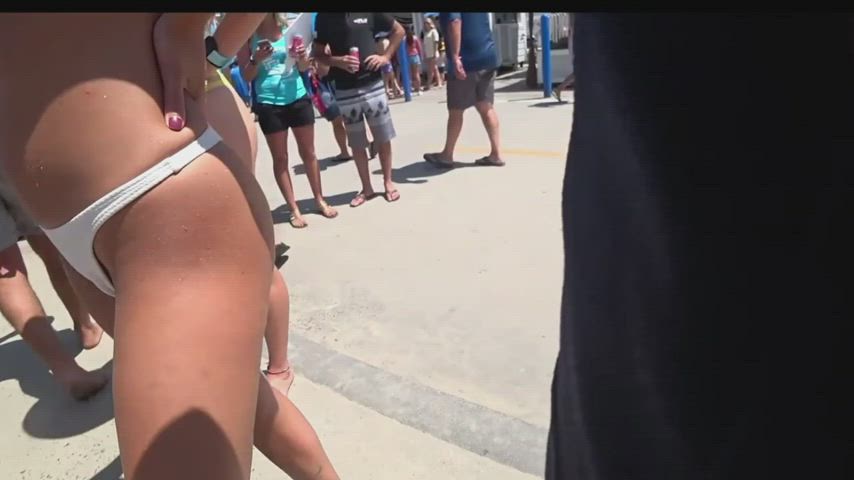 amateur beach bikini voyeur gif