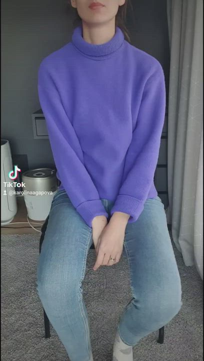 Petite Skinny TikTok gif