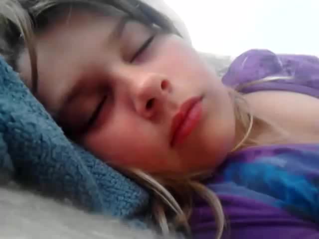 Cute girl sleeping