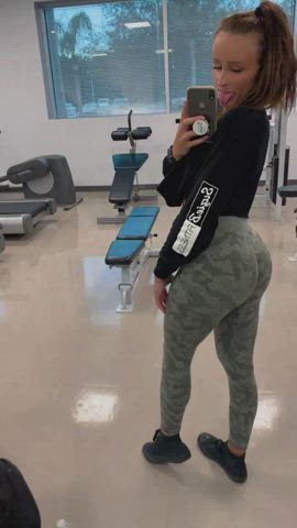 booty fitness gym gif