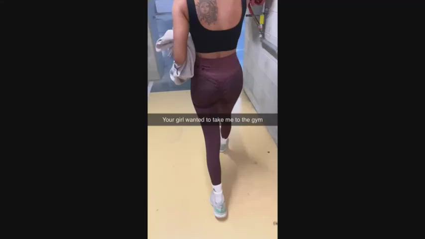 Ass Big Tits Blowjob Caption Cheating Gym Shower gif