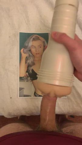 cock cum fleshlight tribute gif