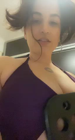 BDSM Big Tits Domme Latina gif
