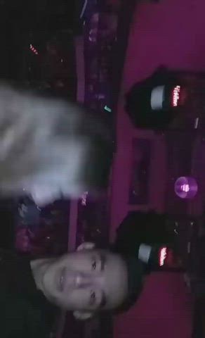 Kissing Nightclub SFW gif