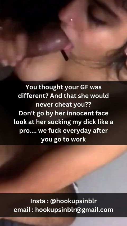 blowjob caption cheat cheating chudai cuckold desi girlfriend hindi indian gif