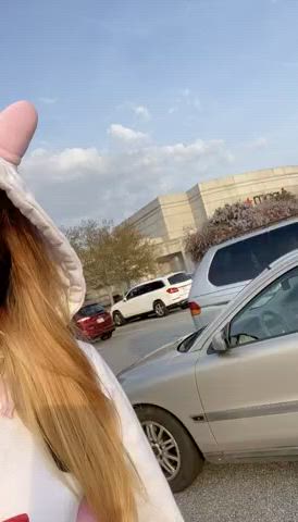 Flashing Public Pussy gif