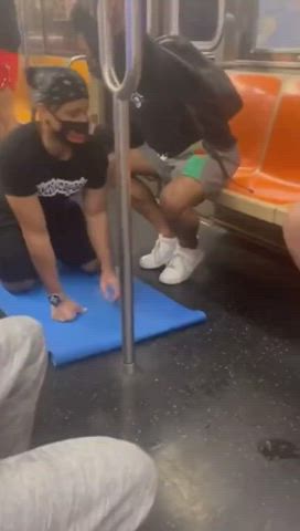 subway car orgy