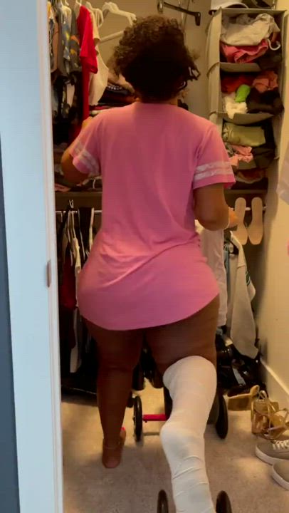 Booty Ebony Thick gif