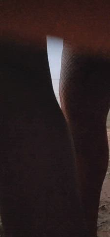 ass booty chubby legs see through clothing sissy thong gif